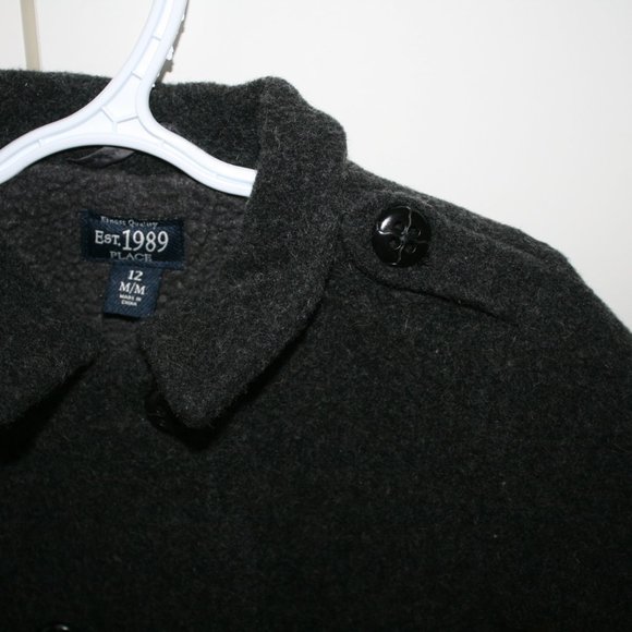 Classic baby boy pea coat 12 months - Picture 6 of 16